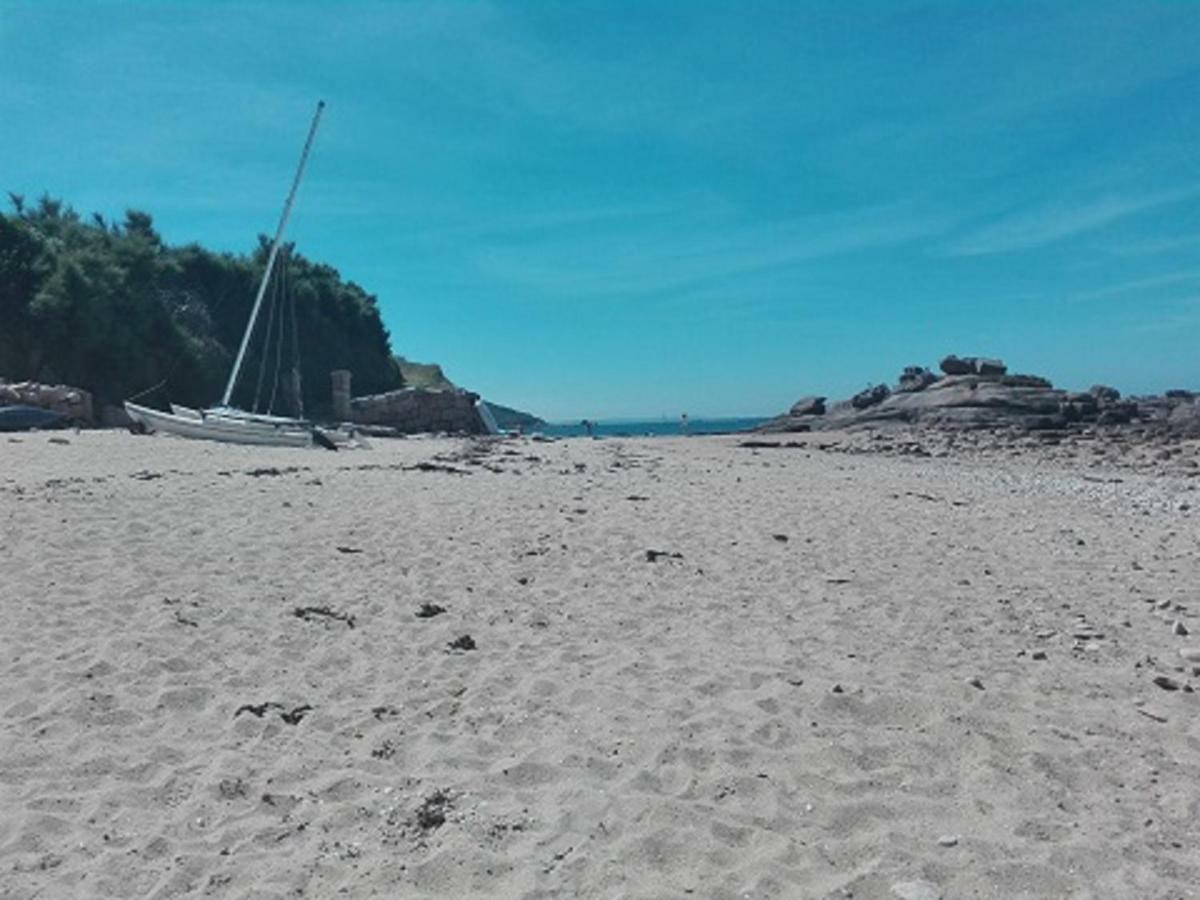 Vue Mer Cote De Granit Rose En Bretagne Trébeurden Dış mekan fotoğraf
