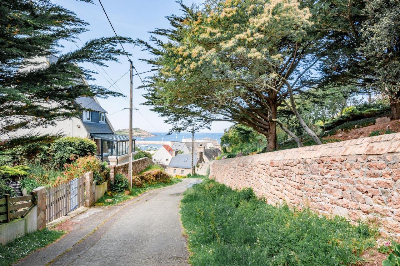 Vue Mer Cote De Granit Rose En Bretagne Trébeurden Dış mekan fotoğraf